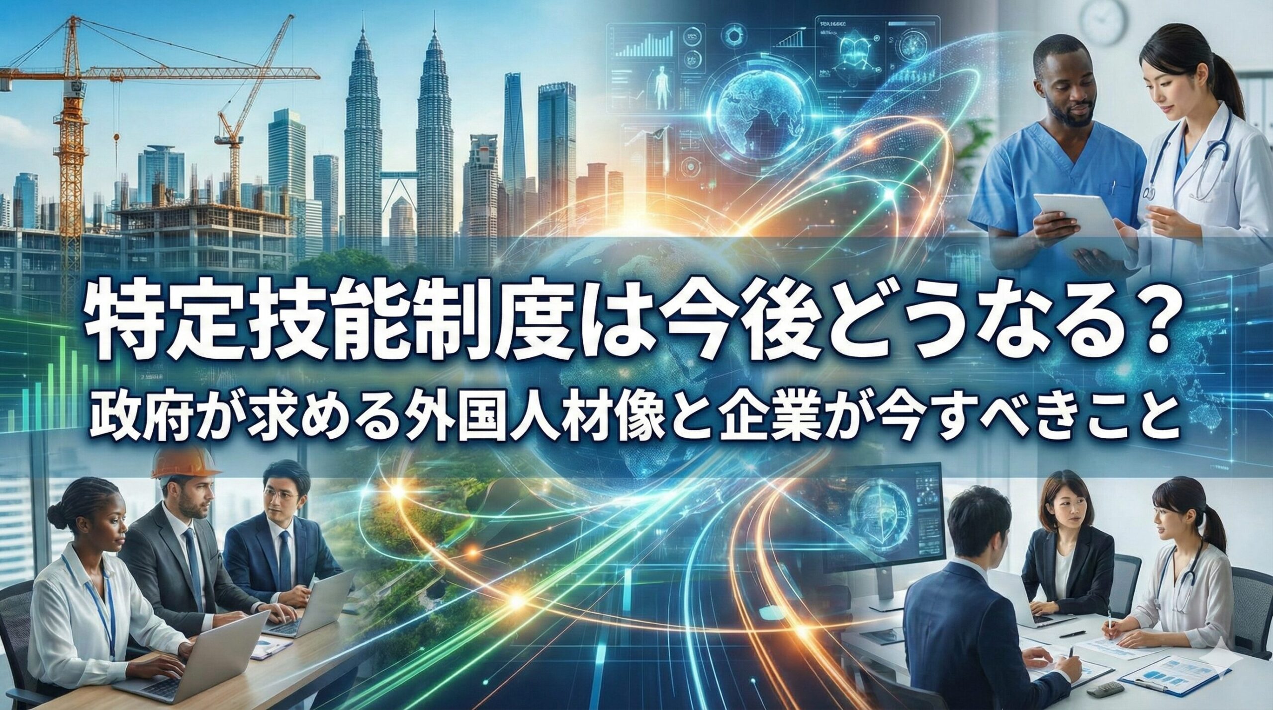 特定技能制度は今後どうなる？政府が求める外国人材像と企業が今すべきこと