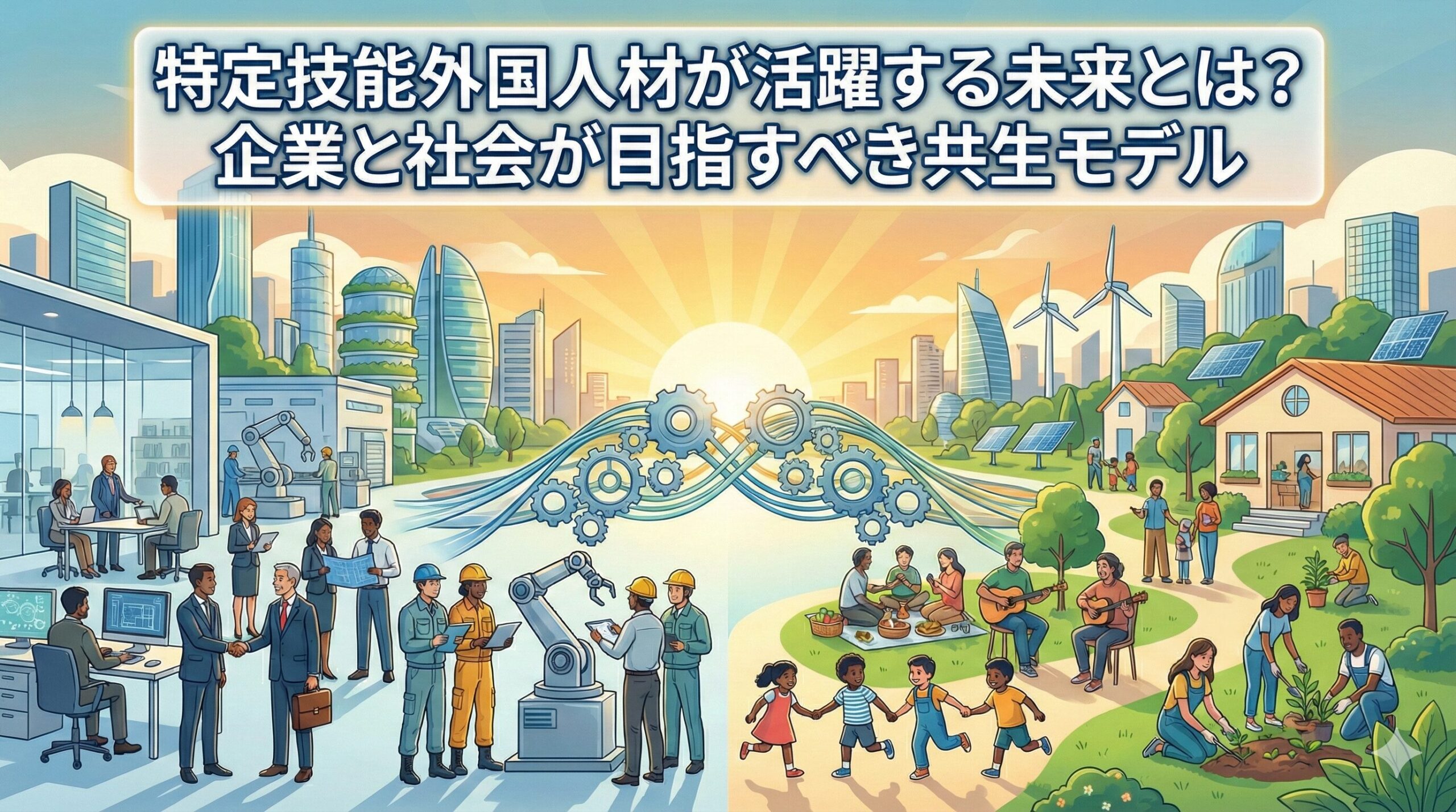 特定技能外国人材が活躍する未来とは？企業と社会が目指すべき共生モデル