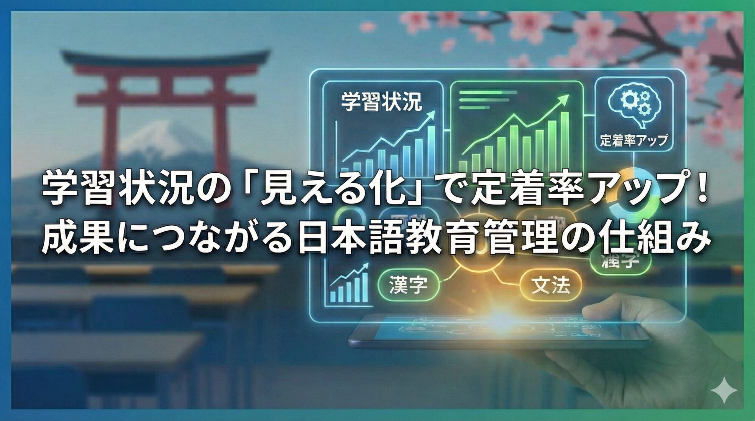 学習状況の「見える化」