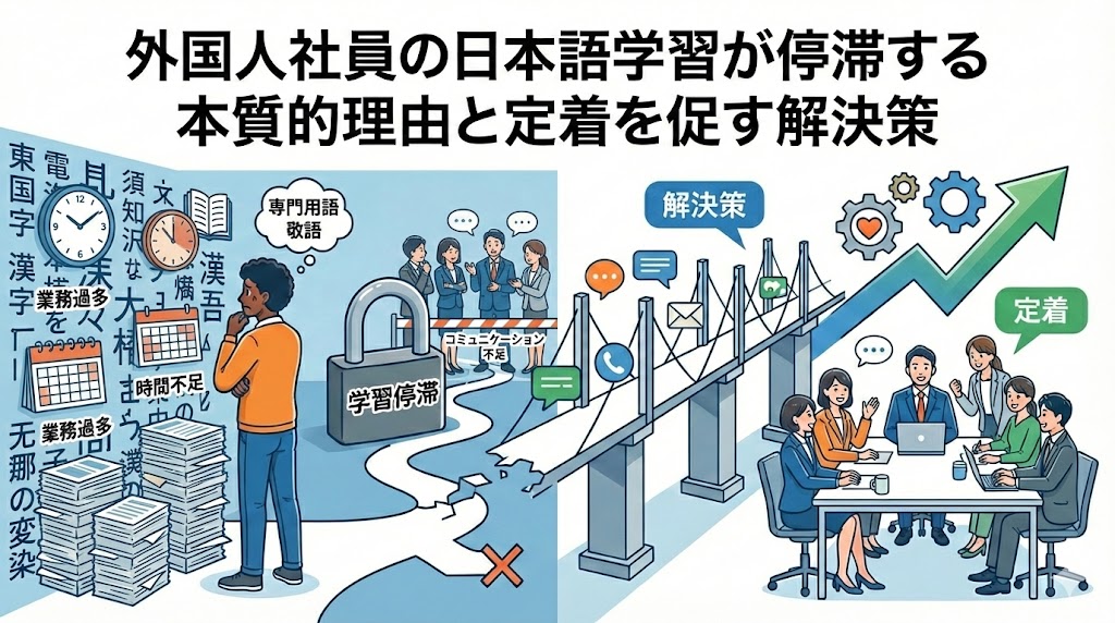日本語学習が停滞する本質的理由と定着を促す解決策