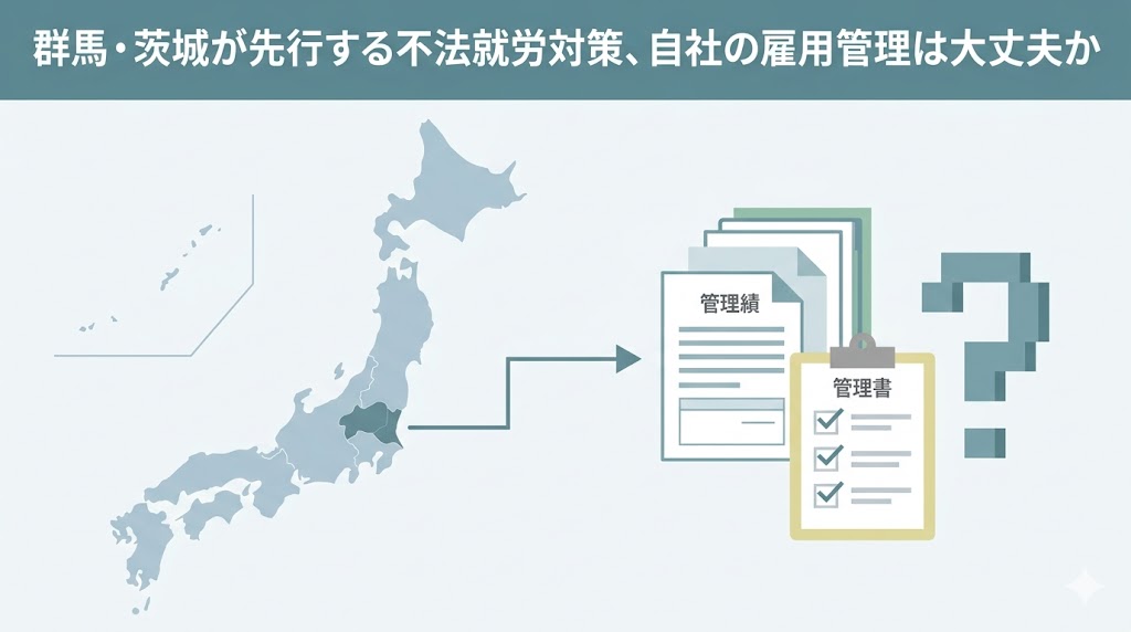 群馬・茨城が先行する不法就労対策、自社の雇用管理は大丈夫か